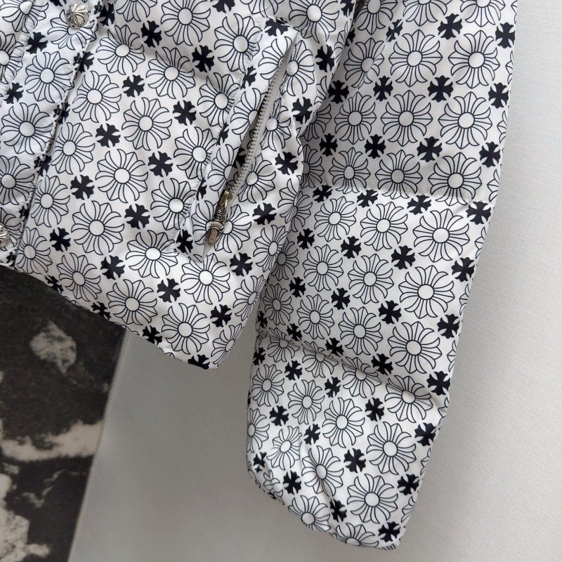 Ch*0me He**ts down jacket